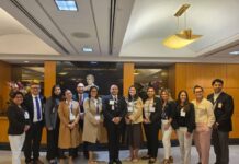 Oficial de la Policía Nacional participa en programa internacional de liderazgo auspiciado por EE.UU.