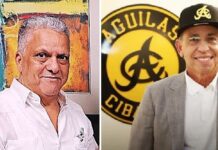 Director provincial de deportes MIDEREC Santiago felicita nuevo presidente Águilas Cibaeñas