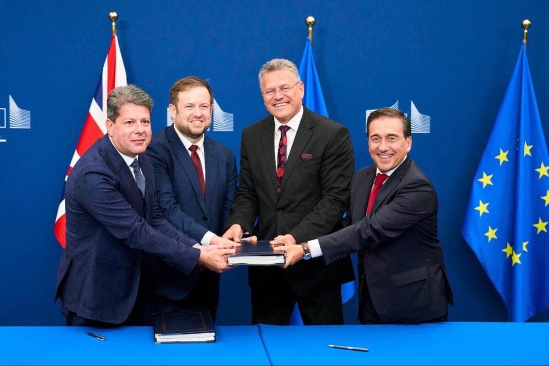 Acuerdo entre UE y Reino Unido sobre Gibraltar derriba cerca fronteriza con España
