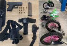 Policía Nacional y Ministerio Público ocupan arma de fuego ilegal y otros objetos durante allanamiento en Barahona