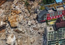 Reportan 8 muertos y 34 desaparecidos por derrumbe de montaña en Chongqing, China