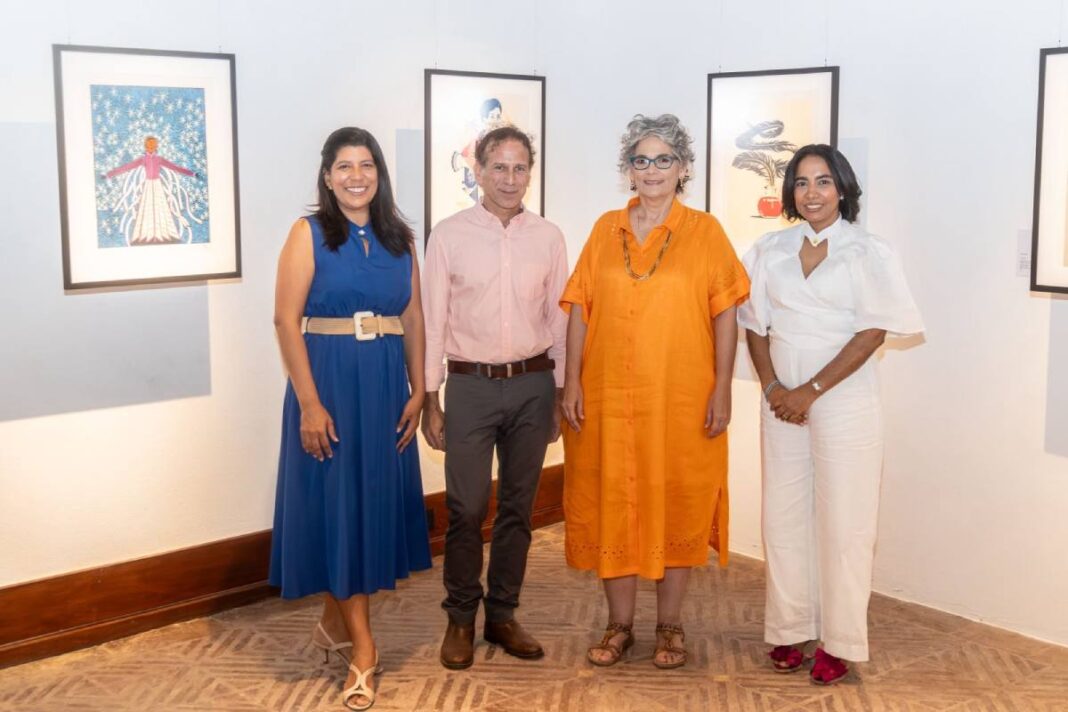 Yamile Eusebio, Gustavo Fermín, Lidia León y Lilian Carrasco de Cury
