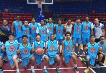 Pescadería Wanda respalda escuela de Baloncesto David Díaz en basket U16 provincial