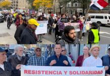 Cientos marchan en el Alto Manhattan contra ICE