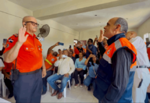 Defensa Civil juramenta a José Ceballos como nuevo director provincial y regional en San Cristóbal