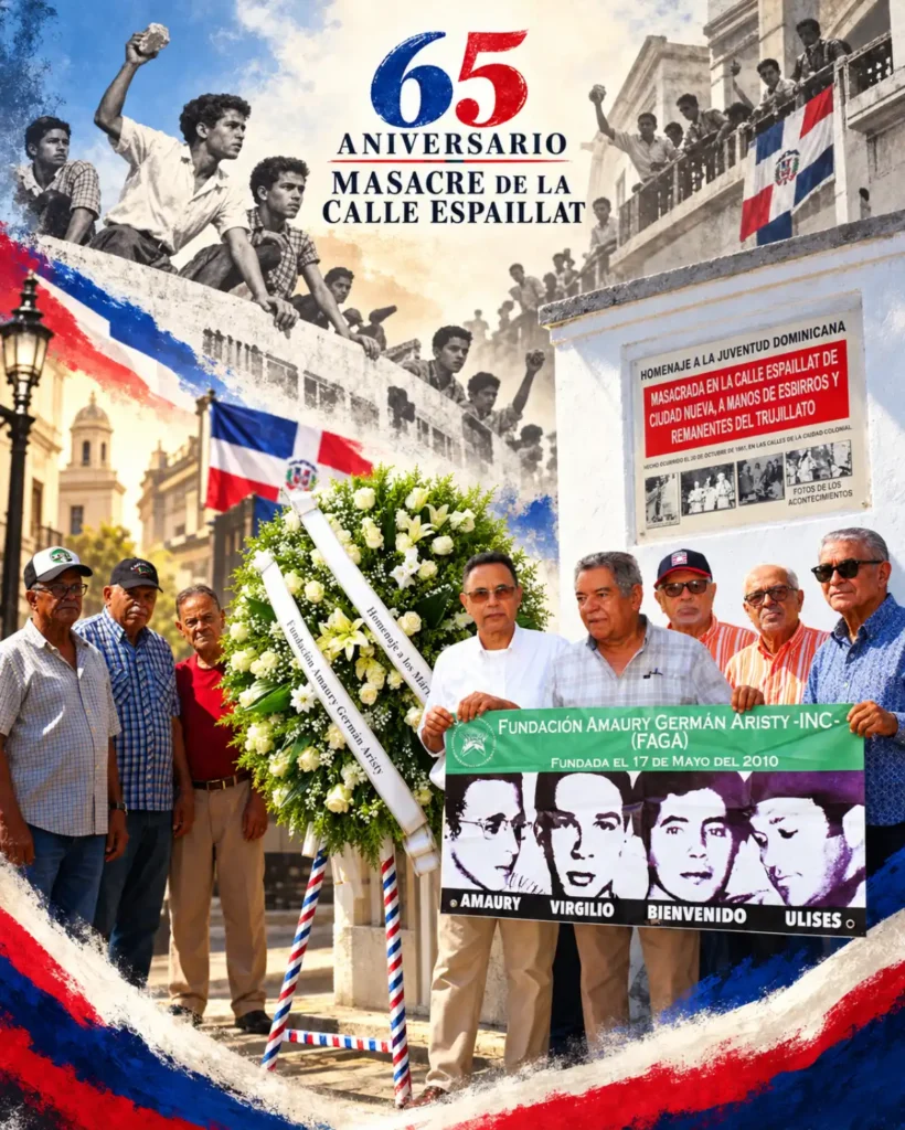 La imagen actual no tiene texto alternativo. El nombre del archivo es: Fundacion-Amaury-German-Aristy-y-UASD-conmemoran-el-65-aniversario-de-Masacre-de-la-Calle-Espaillat.webp