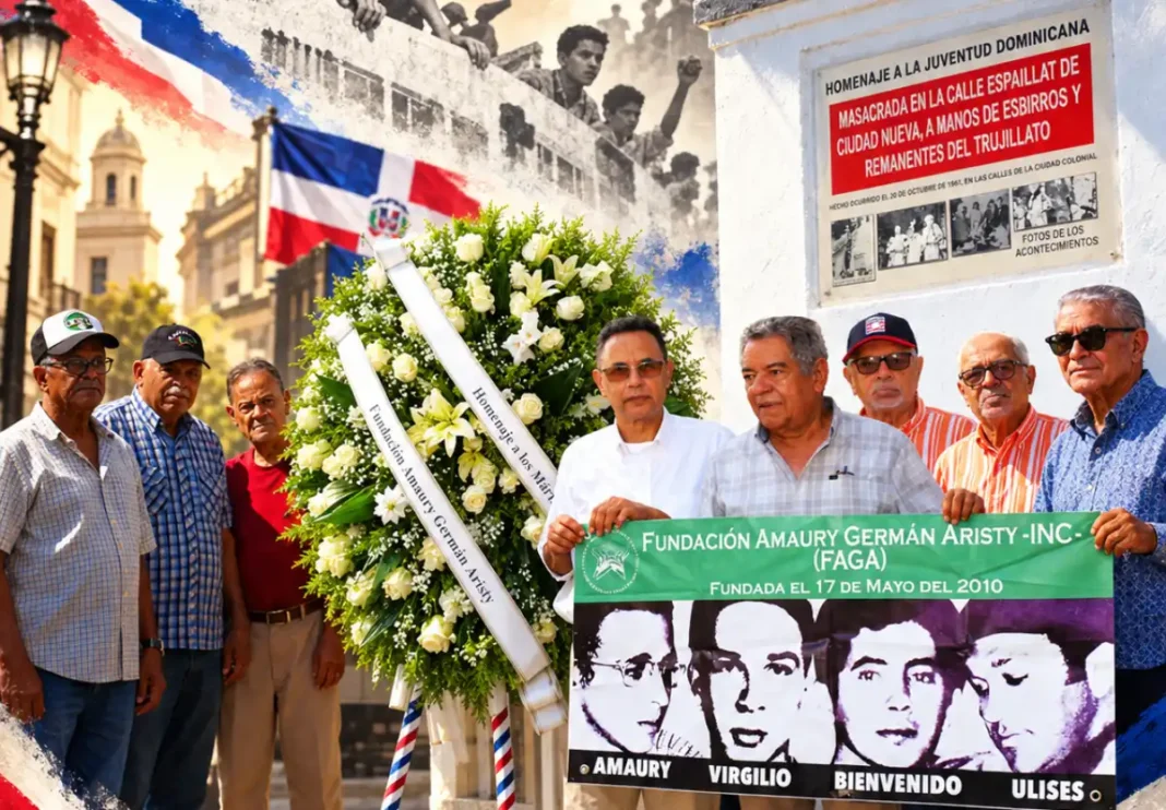 Fundación Amaury Germán Aristy y UASD conmemoran el 65 aniversario de la Masacre de la Calle Espaillat