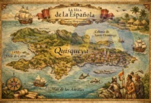 La Isla se llama «Santo Domingo» («La Española»)